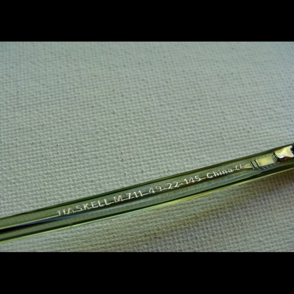 Warby Parker Haskell M711 Eyeglasses Optical Frame 49-22-145 Aloe Crystal.. - Picture 8 of 9